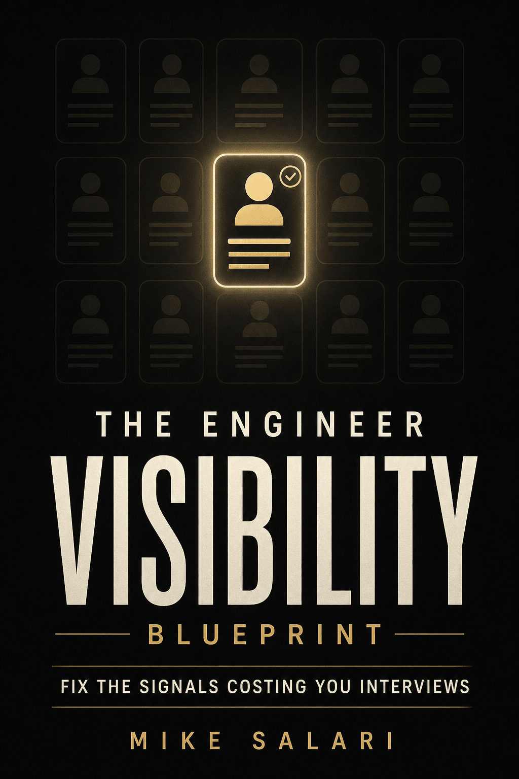 The Engineer Visibility Blueprint book cover